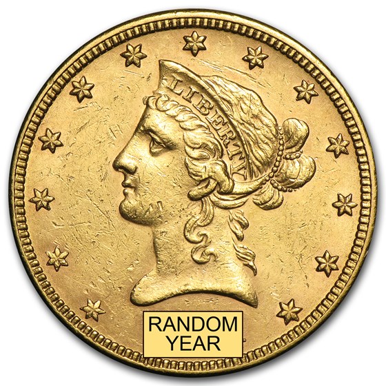 $10 Liberty Gold Eagle AU (Random Year) $10 Liberty Gold Eagle AU (Random Year)